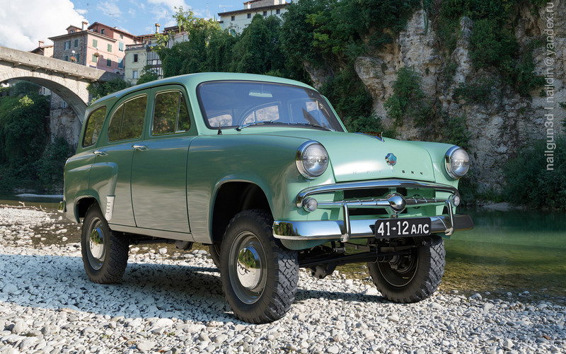 Moskvič-Prva i druga generacija automobila 12