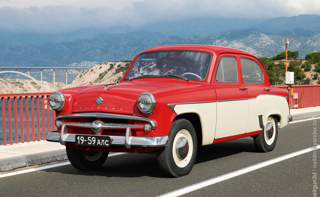 Moskvič-Prva i druga generacija automobila 14
