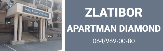 Apartman je nov na izuzetno atraktivnoj lokaciji u centru Zlatibora. Nalazi se na drugom spratu zgrade Vila Peković sa 2 lifta