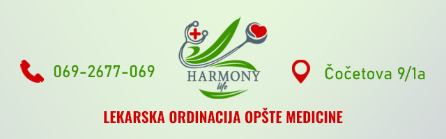 Dobrodošli u Lekarsku ordinaciju opšte medicine "Harmony Life" - Jagodina