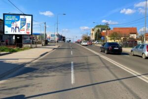 Bilbord - BB-394-B - Kragujevac, površina 4x3m - Avalska ulica, širi centar, na trazitu, kod Nis pumpe, lice ka Topoli.
