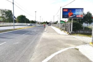 Bilbord BB 432 A, površina 5x2 metara,lokacija ulica Jasički put, tranzit, lice ka kružnom toku i izlazu iz Kruševca