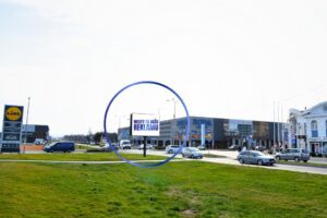 Led ekran 126, površina 4x3 metara, lokacija Krfska ulica, kod Rode, Kruševac