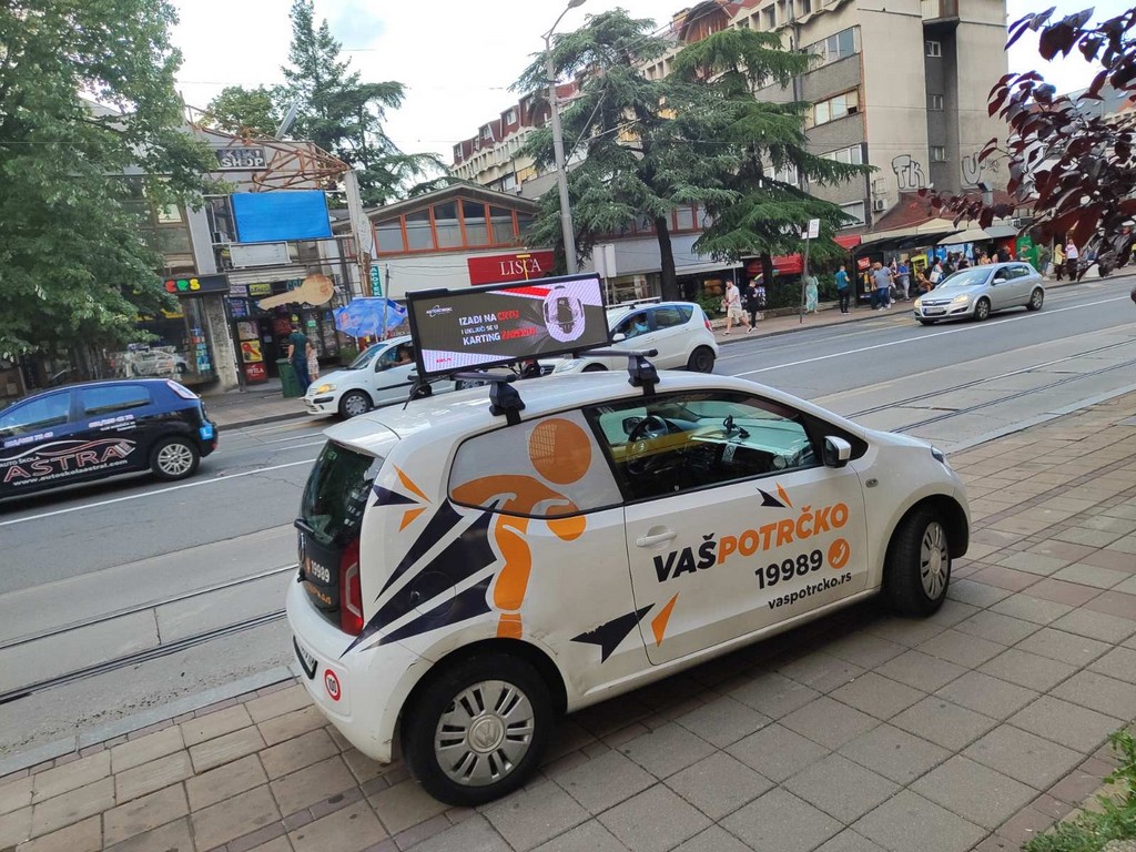 led ekrani na vozilima - beograd - 2