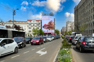 Led Ekran 146, površina 15x20 metara, 300m2 Lokacija Beograd