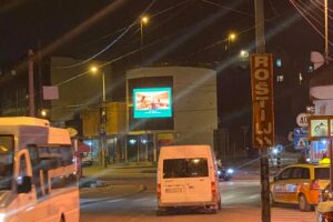 Led Ekran 147, površina 4x3 m, Novi Pazar - na kružnom toku